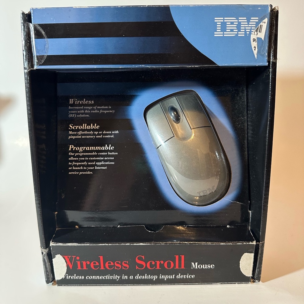 IBM Wireless Scroll Mouse PS/2 Connector